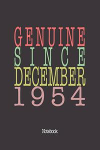 Genuine Since December 1954