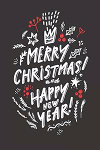 Merry Christmas journal Notebook