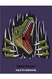 Raptor Dinosaur Sketchbook