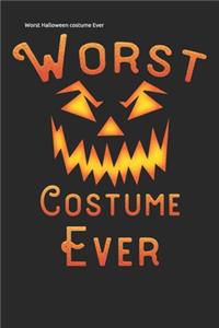 Worst Halloween costume Ever