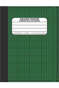 Graph Paper Composition Notebook