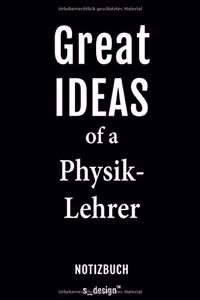 Notizbuch für Physik-Lehrer