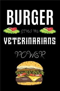 Burger Gives Me Veterinarians Power