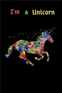 I'm a Unicorn notebook