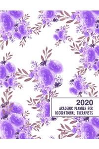 2020 Academic Planner for Occupational Therapists