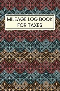 Mileage Log Book For Taxes