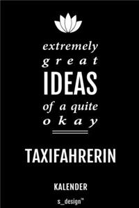 Kalender für Taxifahrer / Taxifahrerin