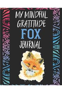 My Mindful Gratitude Fox Journal