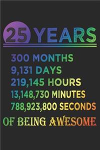 25 Years Of Being Awesome