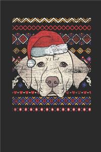 Ugly Christmas Sweater - Labrador: Small Lined Notebook - Christmas Gift for Kids, Women, Men Girls And Boys