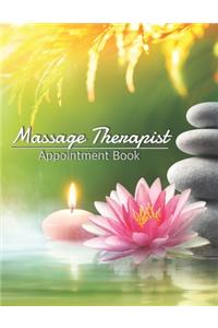 Massage Therapist Appointment Book