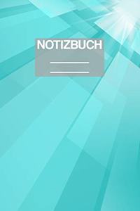 Notizbuch A5 Muster Blau Abstrakt Abstract Blue
