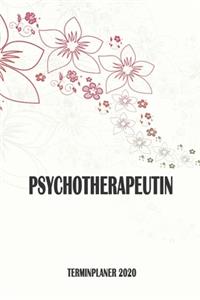 Psychotherapeutin - Terminplaner 2020