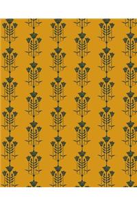 Classic School Composition Book Egyptian Pattern Design 130 Pages