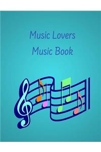 Music Lovers Music Book