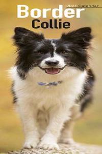 Border Collie 2021 Slim Calendar