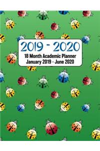 2019 - 2020 - 18 Month Academic Planner - January 2019 - June 2020
