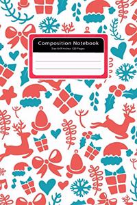 Composition Notebook size 6x9 inches 120 pages
