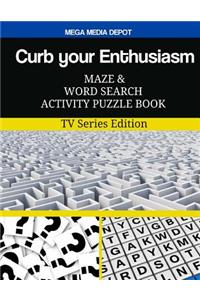 Curb your Enthusiasm Maze and Word Search Activity Puzzle Book