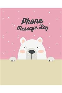 Phone Message Log