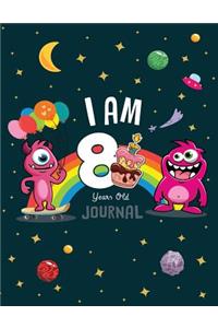 I Am 8 years old Journal