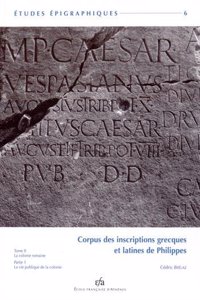 Corpus des inscriptions grecques et latines de Philippes