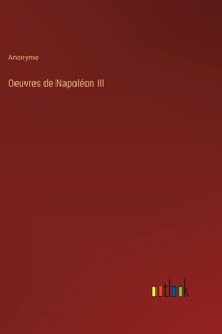 Oeuvres de Napoléon III