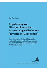 Regulierung Von Us-Amerikanischen Investmentgesellschaften (Investment Companies)