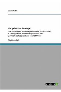 Ein gehetzter Stratege?