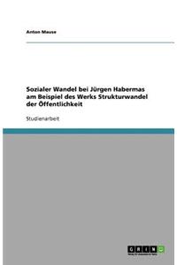 Sozialer Wandel bei Jürgen Habermas am Beispiel des Werks Strukturwandel der Öffentlichkeit
