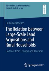 Relation Between Large-Scale Land Acquisitions and Rural Households