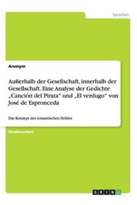 Außerhalb der Gesellschaft, innerhalb der Gesellschaft. Eine Analyse der Gedichte 