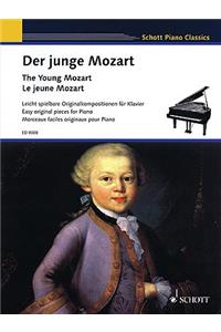 Young Mozart - Easy Original Pieces for Piano: Schott Piano Classics