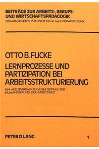 Lernprozesse Und Partizipation Bei Arbeitsstrukturierung