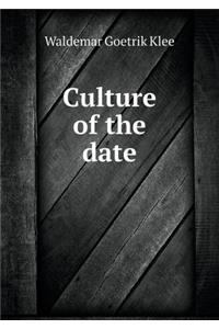 Culture of the date