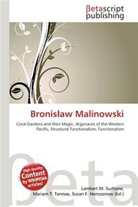 Bronis Aw Malinowski
