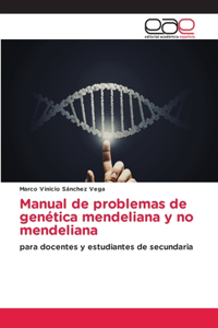 Manual de problemas de genética mendeliana y no mendeliana