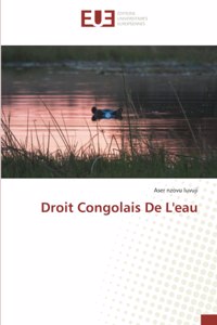 Droit Congolais De L'eau