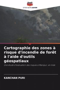 Cartographie des zones à risque d'incendie de forêt à l'aide d'outils géospatiaux