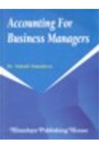 Accounting For Business Magers