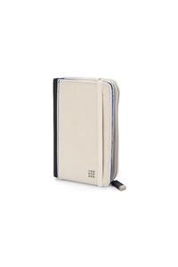 Moleskine Double Wallet, Khaki Beige, (4.25 X 7 X 1.25)