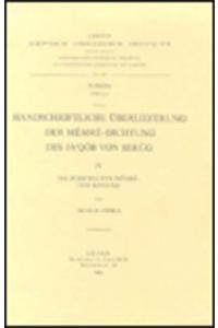 Handschriftliche Überlieferung der Memre-Dichtung des Ja'qob von Serug. IV