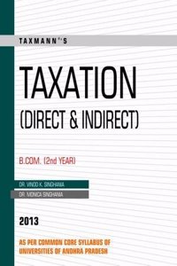 Taxation B.Com 2nd year AP Uni.