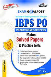 IBPS PO, Mains, Exam Goalpost, Solved Papers & Practice Tests, 2019