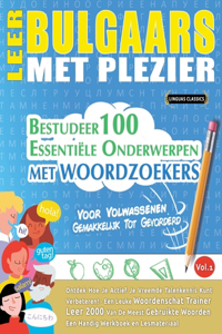 Leer Bulgaars Met Plezier - Voor Volwassenen