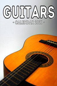 Guitars Calendar 2021