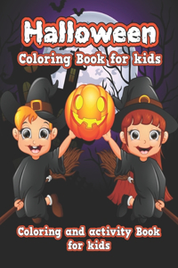 Halloween Coloring Book For Kids