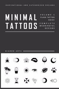 Minimal Flash Tattoo Design Art Book