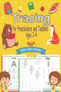 Tracing for Preschoolers and Toddlers Ages 2-4