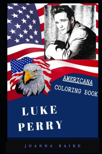 Luke Perry Americana Coloring Book